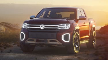 Volkswagen Atlas Tanoak concept - front