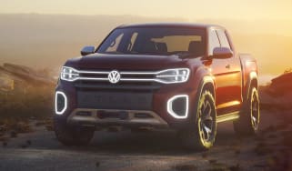 Volkswagen Atlas Tanoak concept - front