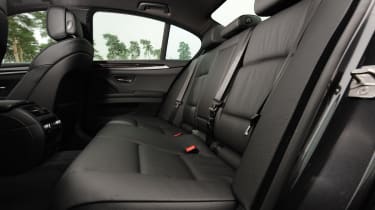 BMW 520d ED rear seats