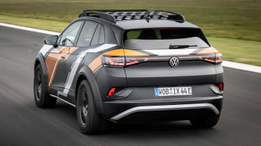 Volkswagen ID Xtreme - rear tracking