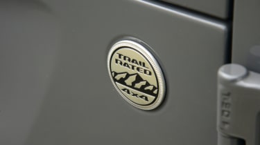 Jeep Wrangler Trail Rated badge