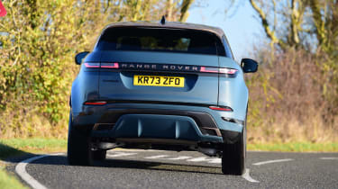 Range Rover Evoque facelift - rear cornering