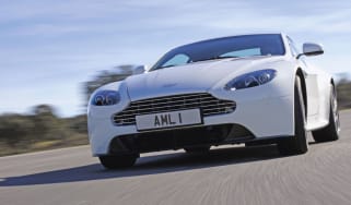 Aston Martin Vantage S front track