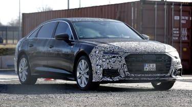 Audi A6 facelift - spyshot 1