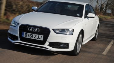 Audi A4 2.0 TDI S line front tracking