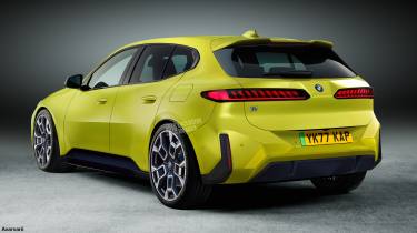 BMW 1 Series render - rear