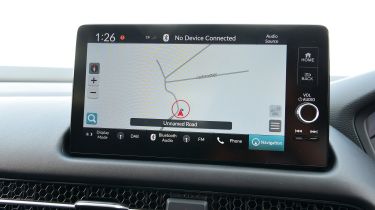 Honda ZR-V - infotainment screen