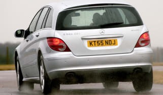 Rear view of Mercedes R320L