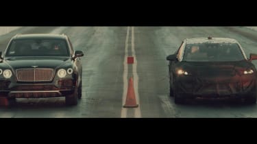 Faraday Future drag race bentley