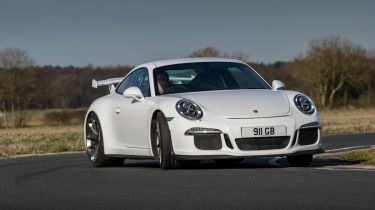 Porsche 911 GT3 action