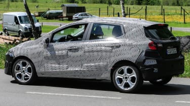 Ford Fiesta 2017 spies set 2 - rear
