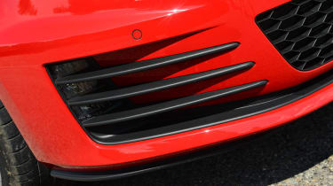 Volkswagen Golf GTI front detail