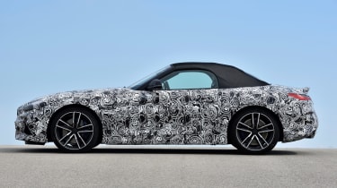 BMW Z4 prototype - roof up