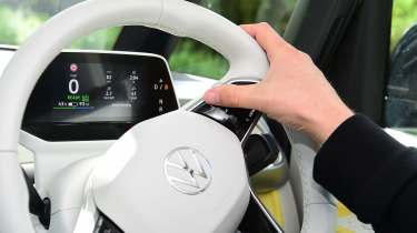 Volkswagen ID Buzz long termer second report - steering wheel