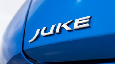 Nissan Juke - rear &#039;Juke&#039; badge
