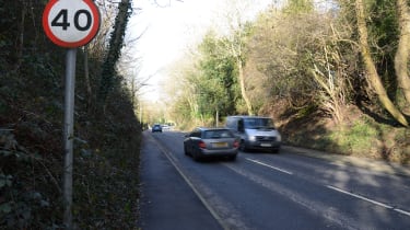 Britain&#039;s most dangerous roads revealed - speed signs