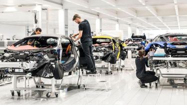 McLaren production line