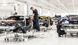 McLaren production line