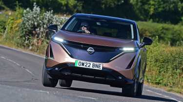 Used Nissan Ariya - front cornering