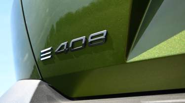 Peugeot E-408 - 'E-408' badge