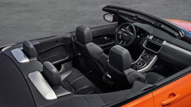 Range Rover Evoque Convertible inside
