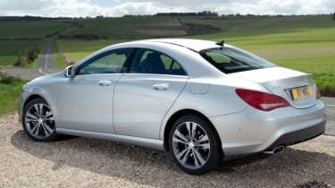 Mercedes CLA 180 rear quarter