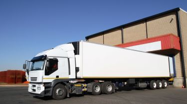 HGV refrigerated truck