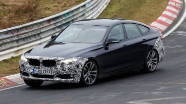 BMW 3 Series GT facelift spied 4