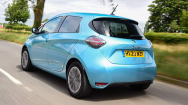 Renault ZOE - rear tracking