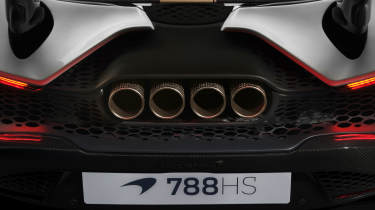 McLaren 788HS Spider - exhausts