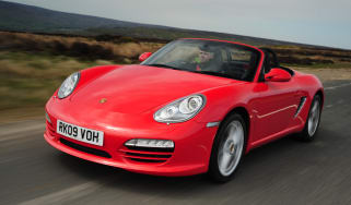 Porsche Boxster front tracking