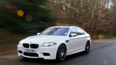 BMW M5 Competition Pack front tracking