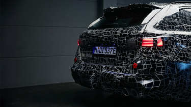 BMW M5 Touring teased - rear end