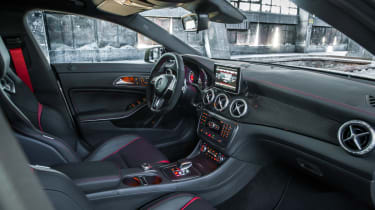 Mercedes CLA 45 AMG interior