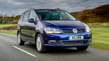 Volkswagen Sharan - front tracking