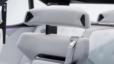 Renault Scenic Vision concept - seat detail