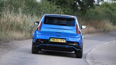 Alpine A290 - rear cornering