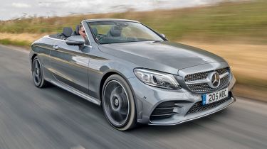 Used Mercedes C-Class Cabriolet - front