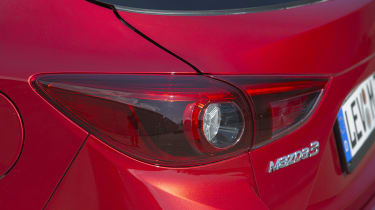 Mazda 3 hatchback 2013 rear light