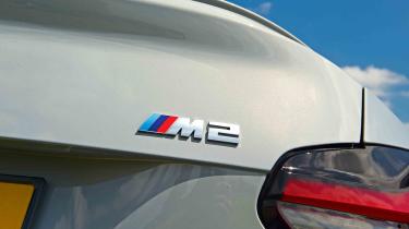 BMW M2 - tailgate badge detail