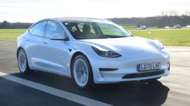 Used Tesla Model 3 - front action