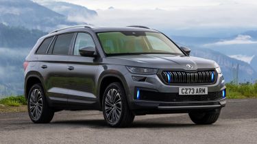 Skoda Kodiaq Armoured car - front 