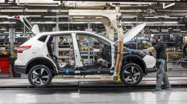 NIssan Qashqai plant, factory, build, plant, sunderland