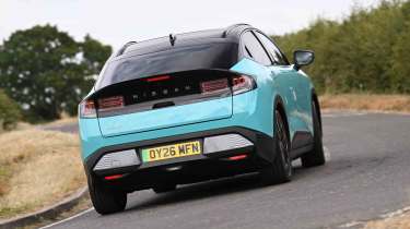 Nissan Leaf - rear cornering