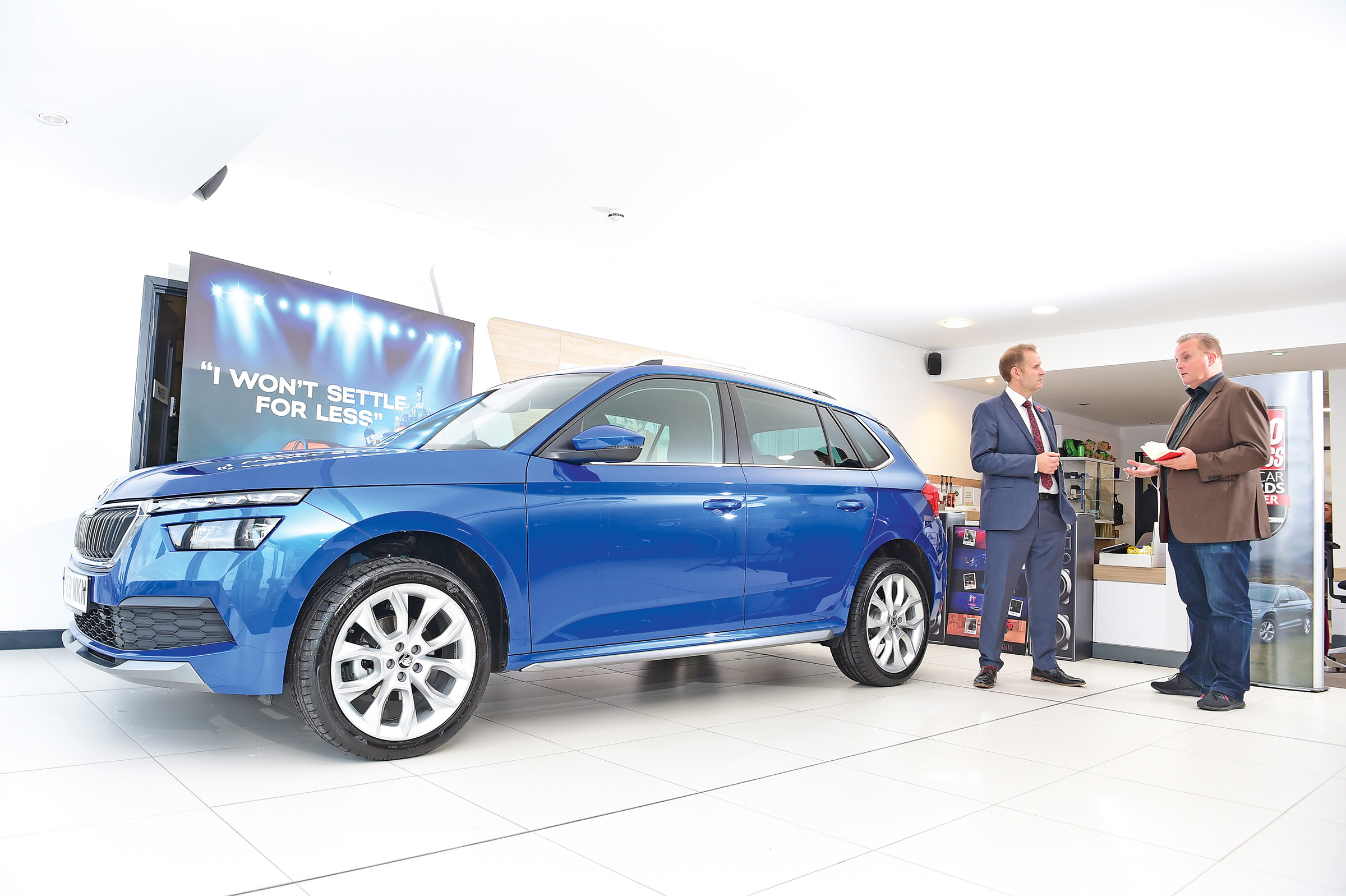 New Skoda Kamiq: behind the scenes at a Skoda dealership 