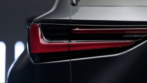 New Lexus NX leaked rear light