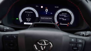 Toyota C-HR 2.0 Hybrid GR Sport digital instrument cluster