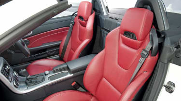 Mercedes SLK 250 CDI sport seats