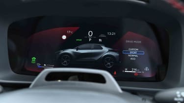 Toyota C-HR - digital instrument cluster
