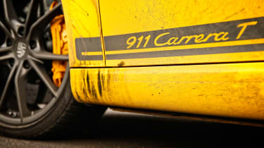 Porsche 911 Carrera T - side detail